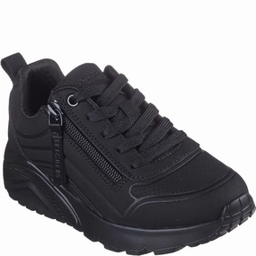 Skechers Uno Lite - Easy Zip Trainer Kids Tennis Shoes,Toddler Athletic Shoes,Youth Casual Shoes