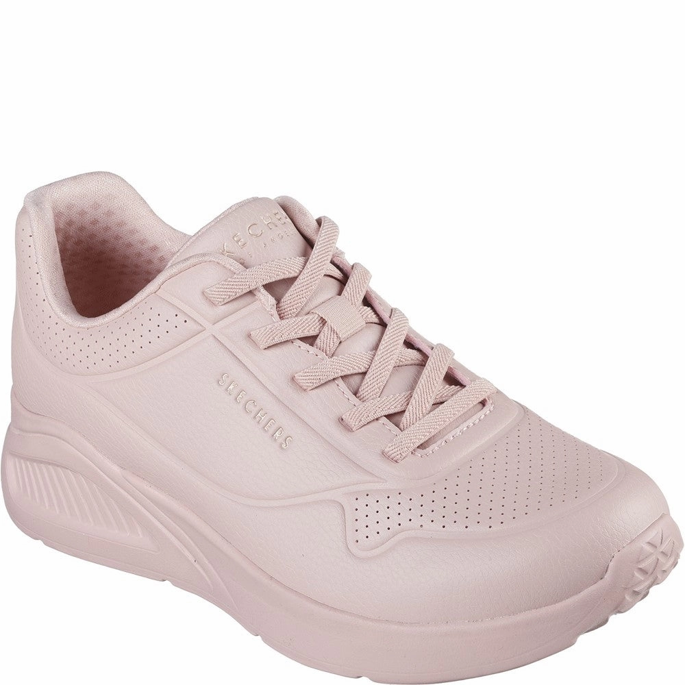 Skechers Uno Lite Lite Work Trainers Lightweight Running Shoes,Slip On Athletic Shoes,Breathable Workout Shoes