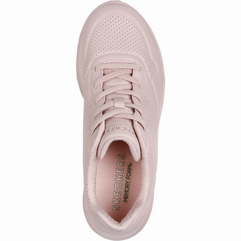 Skechers Uno Lite Lite Work Trainers Women's Sneakers Casual Walking Shoes