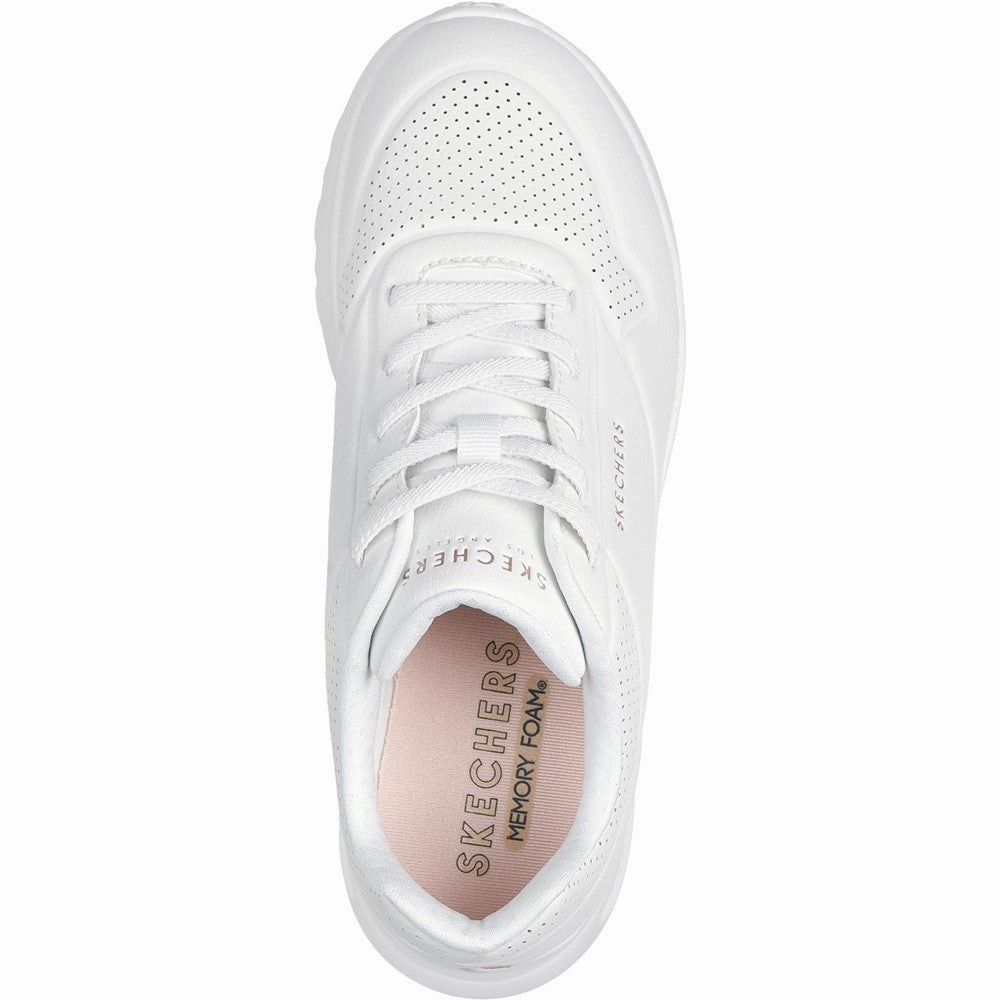 Skechers Uno Lite Lite Work Trainers Women's Sneakers Casual Walking Shoes