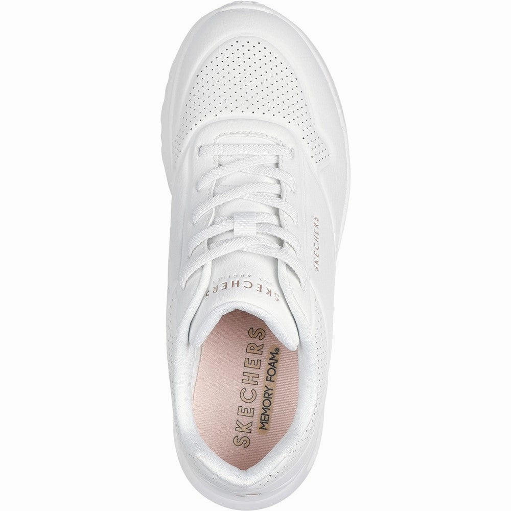 Skechers Uno Lite Lite Work Trainers Women's Sneakers Casual Walking Shoes