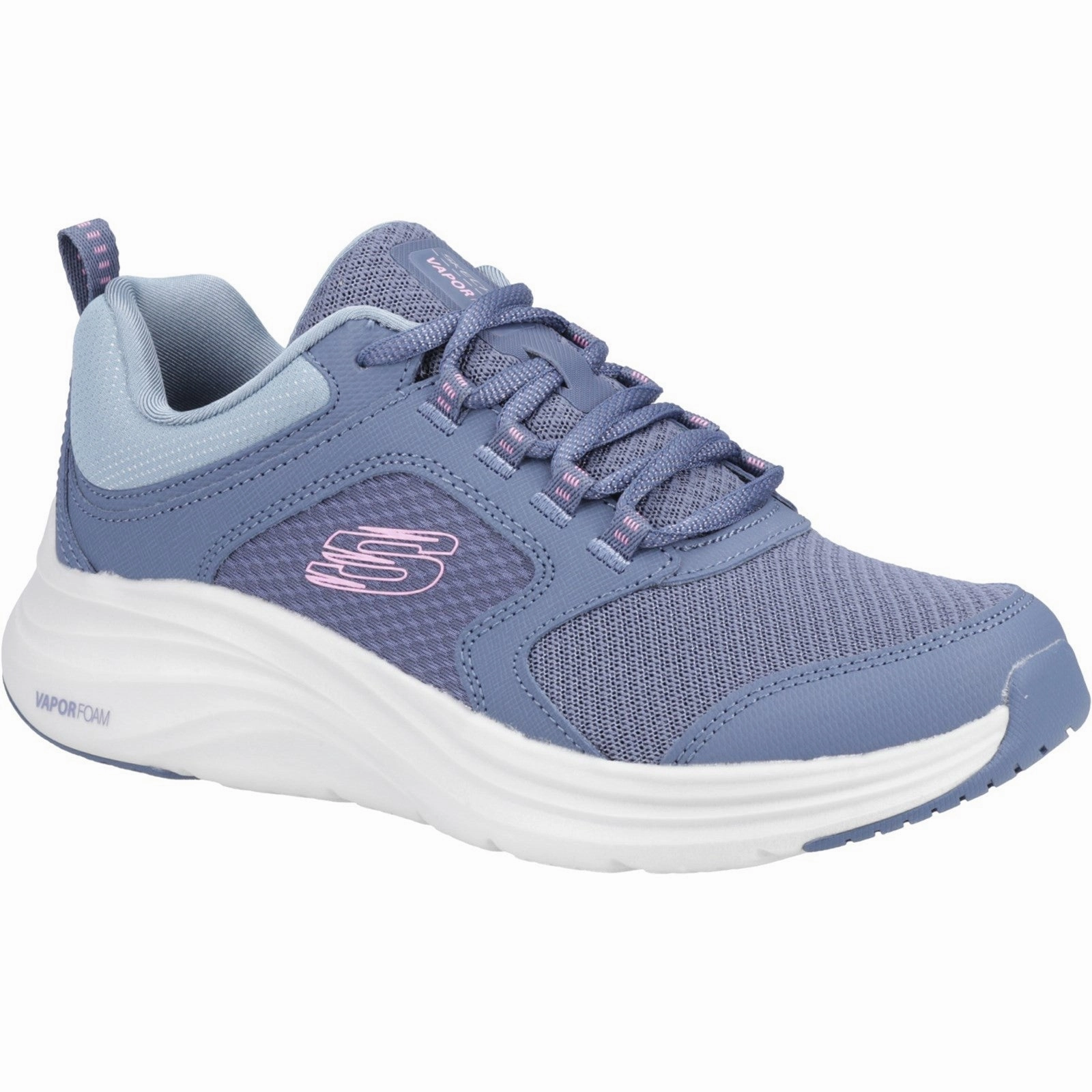 Skechers Vapor Foam Trainer Lightweight Running Shoes,Slip On Athletic Shoes,Breathable Workout Shoes