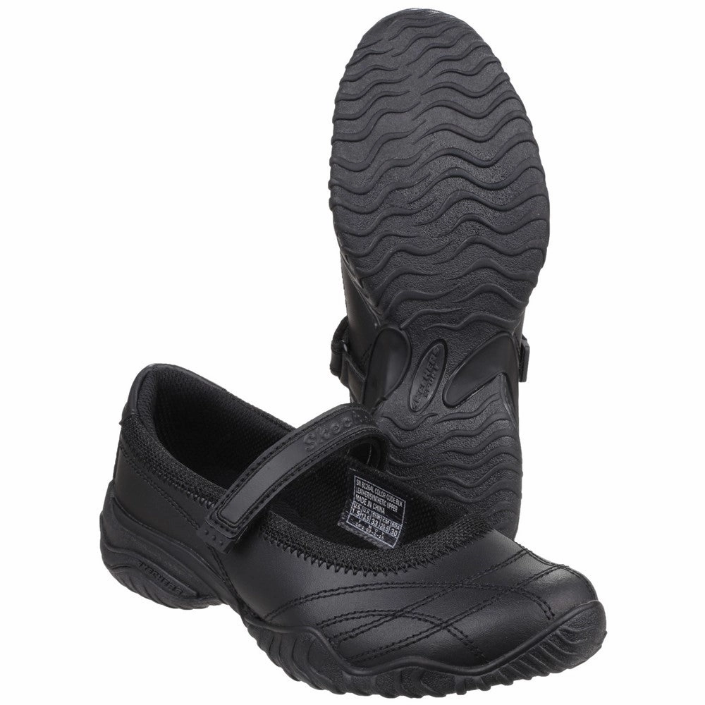 Skechers Velocity Pouty School Shoes Girls Sneakers Girls Running Shoes