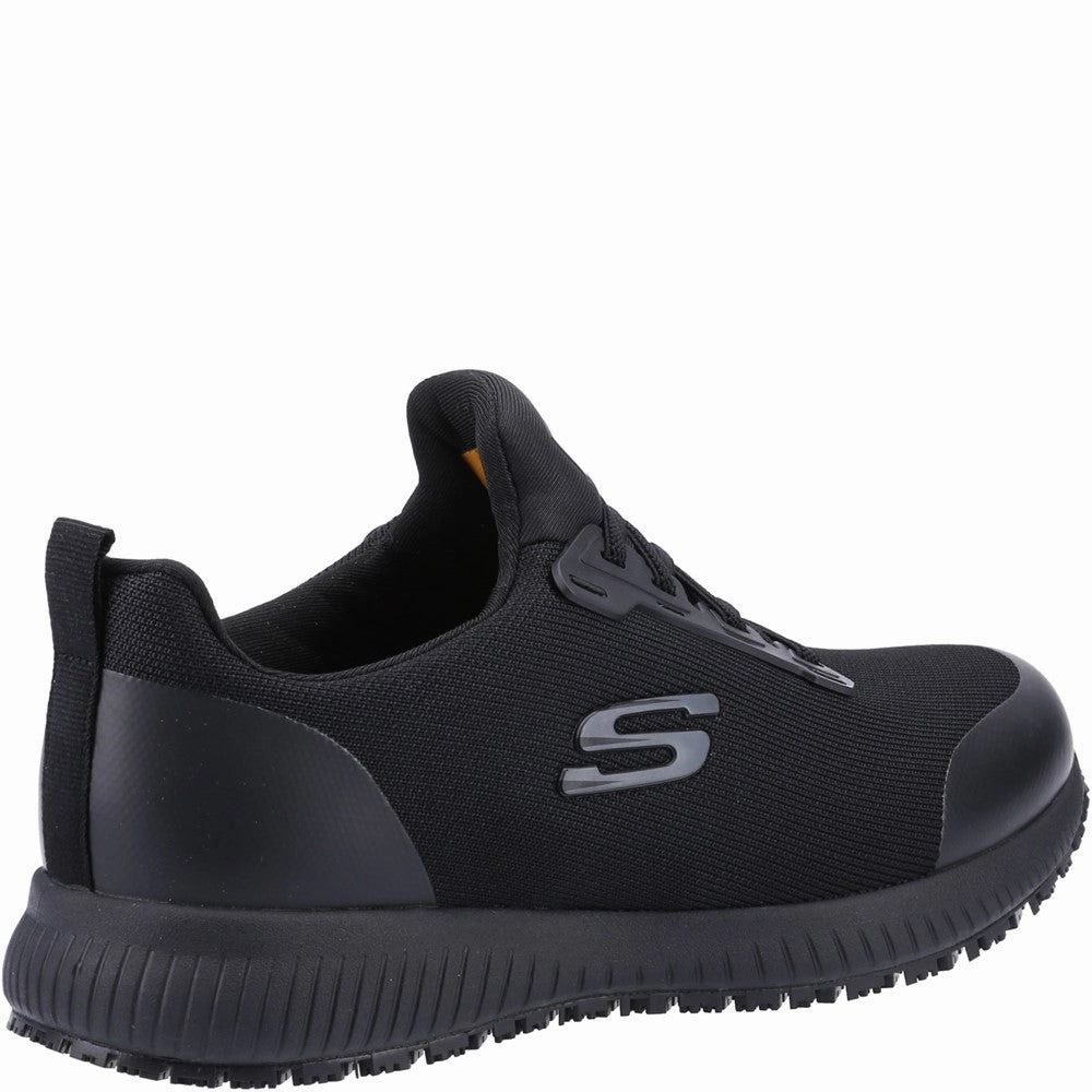 Skechers Workwear Squad Sr Wide Slip Resistant Occupational Shoe Women's Sneakers Casual Walking Shoes