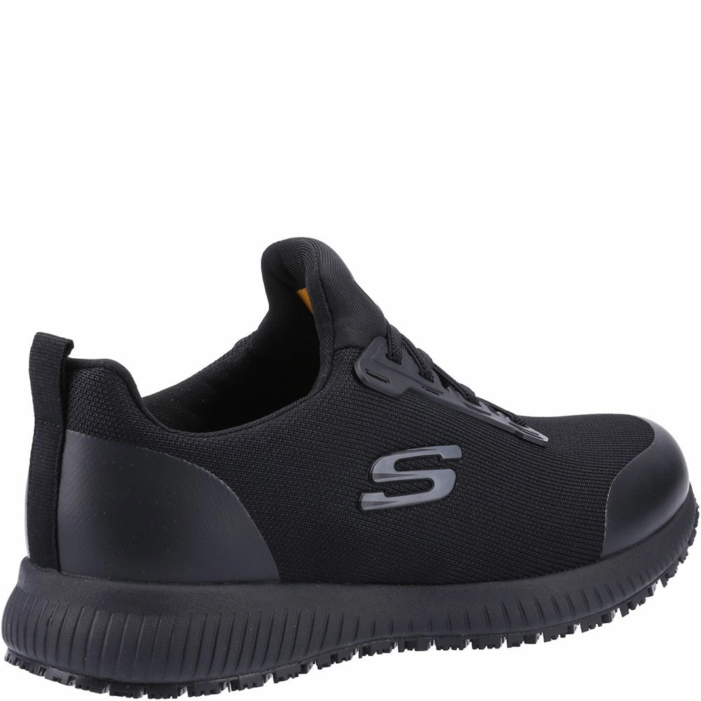 Skechers Workwear Squad Sr Wide Slip Resistant Occupational Shoe Women's Sneakers Casual Walking Shoes