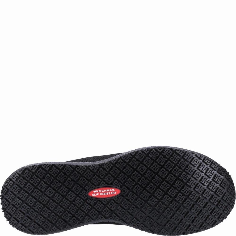 Skechers Workwear Squad Sr Wide Slip Resistant Occupational Shoe Women's Sneakers Casual Walking Shoes