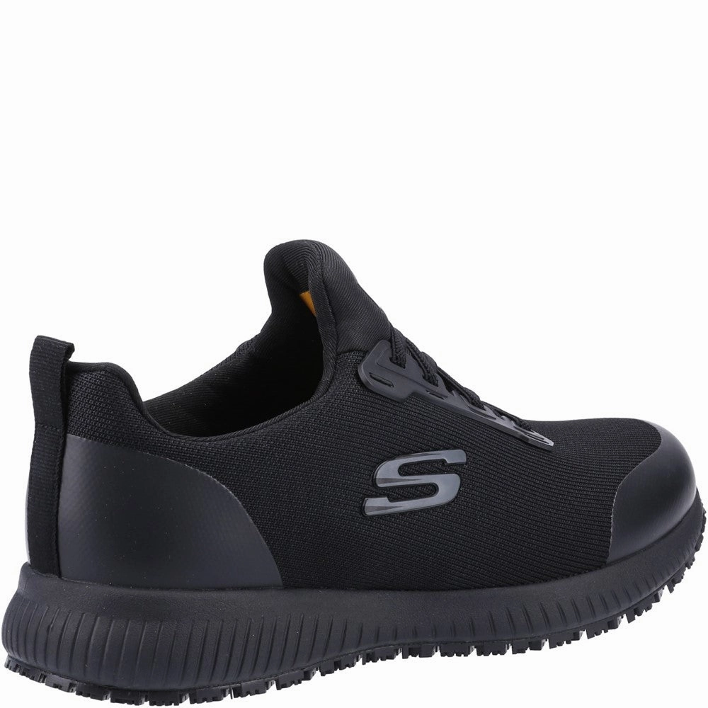 Skechers Workwear Squad Sr Wide Slip Resistant Occupational Shoe Women's Sneakers Casual Walking Shoes
