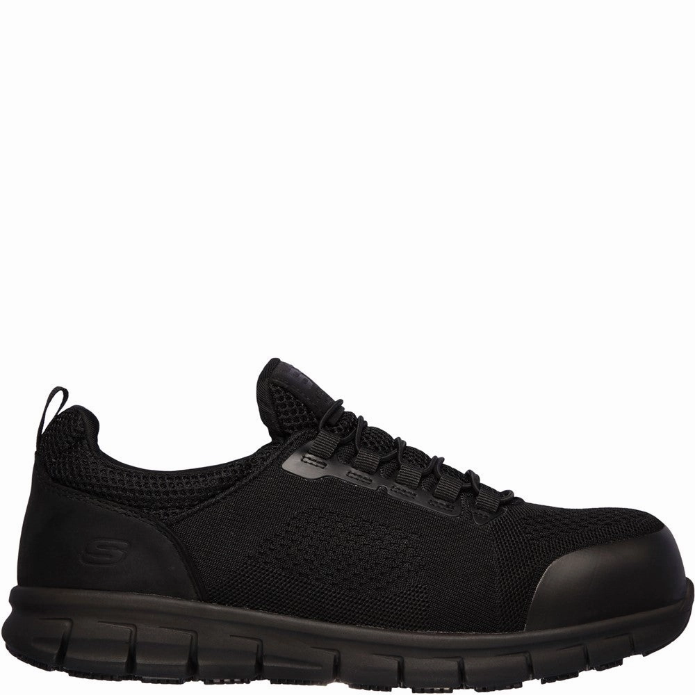Skechers Workwear Synergy Omat Safety Trainer Basketball Shoes, Running Shoes