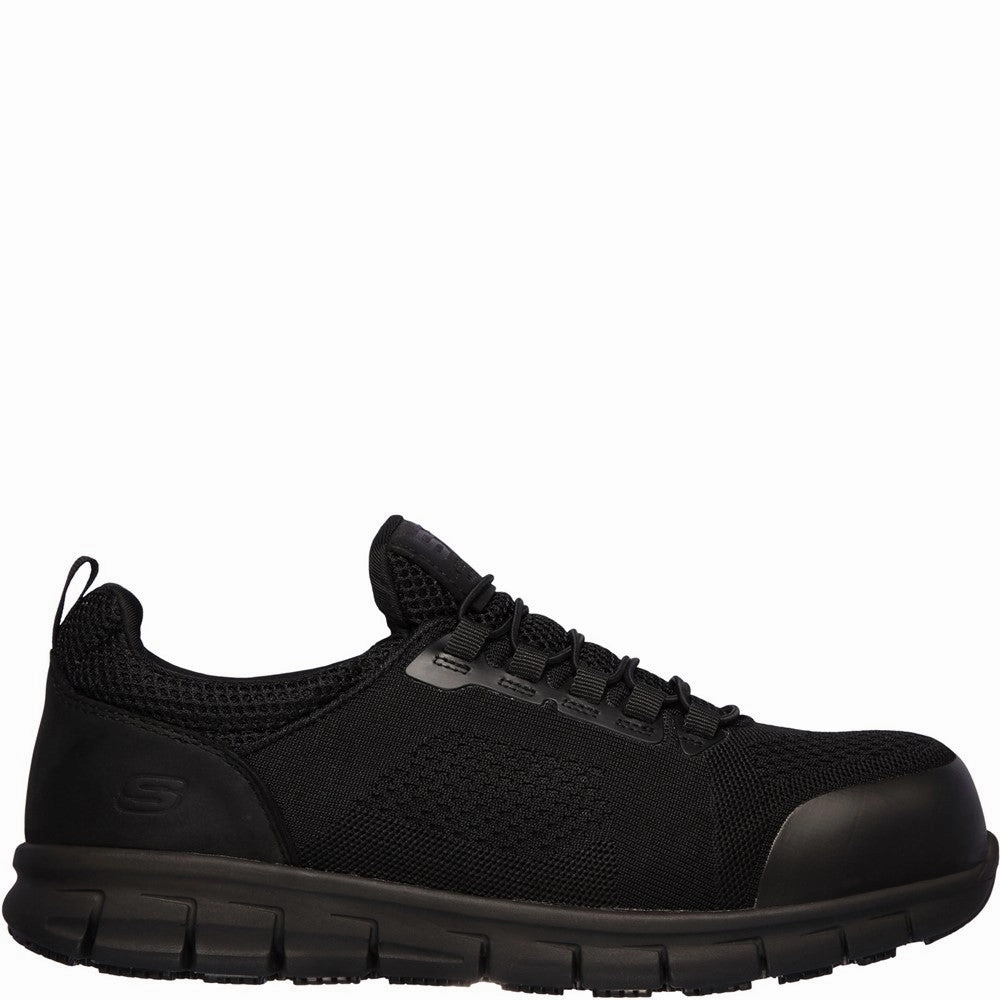 Skechers Workwear Synergy Omat Safety Trainer Basketball Shoes, Running Shoes