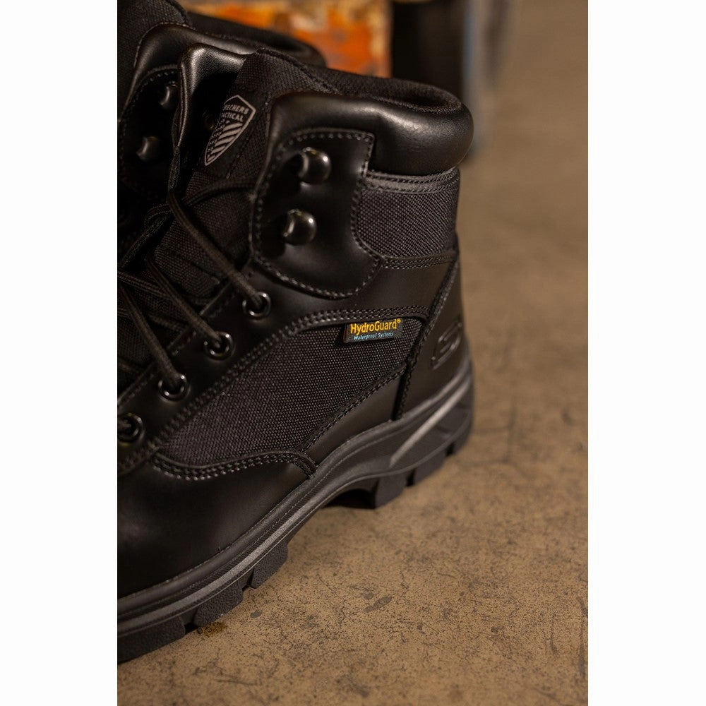 Skechers Workwear Wascana Benen Waterproof Tactical Boot Men's Sports Casual Shoes