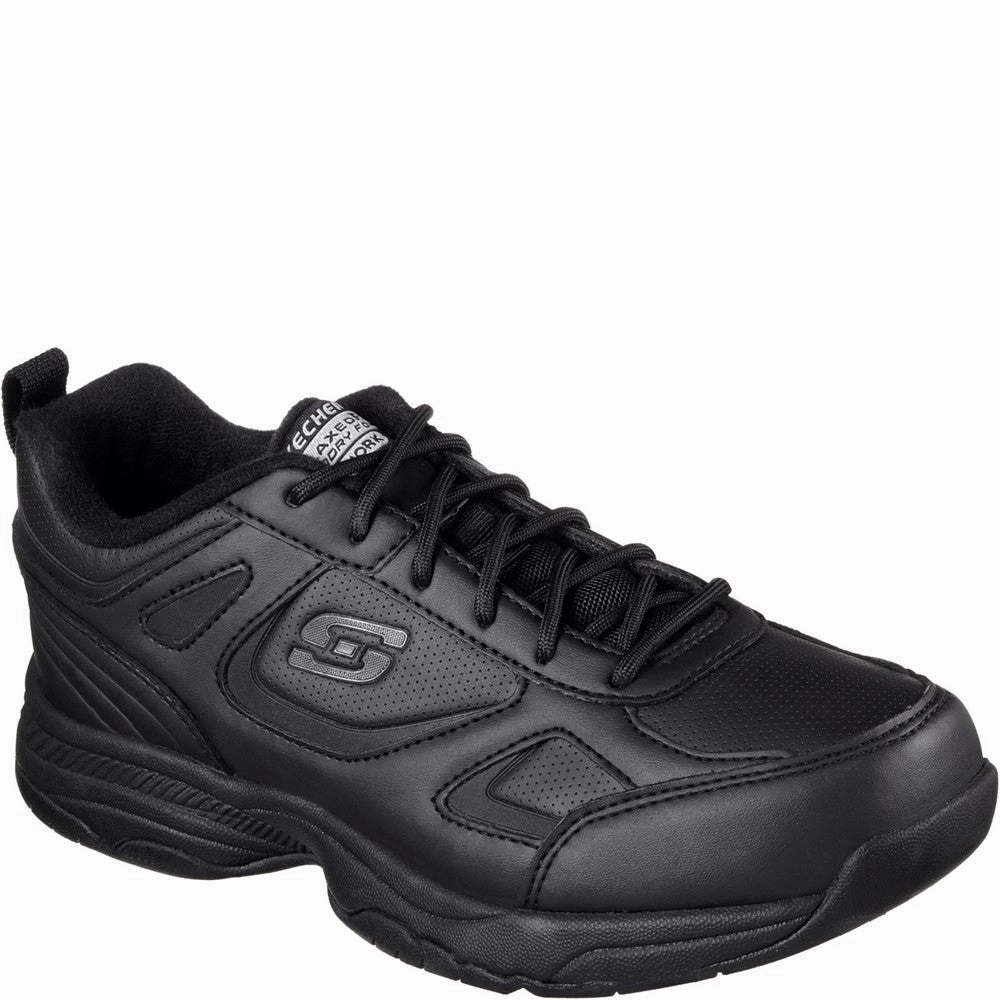 Skechers Workwear Work Relaxed Fit: Dighton - Bricelyn SR Safety Shoe Lightweight Running Shoes,Slip On Athletic Shoes,Breathable Workout Shoes