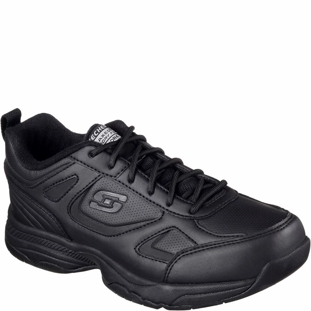 Skechers Workwear Work Relaxed Fit: Dighton - Bricelyn SR Safety Shoe Lightweight Running Shoes,Slip On Athletic Shoes,Breathable Workout Shoes
