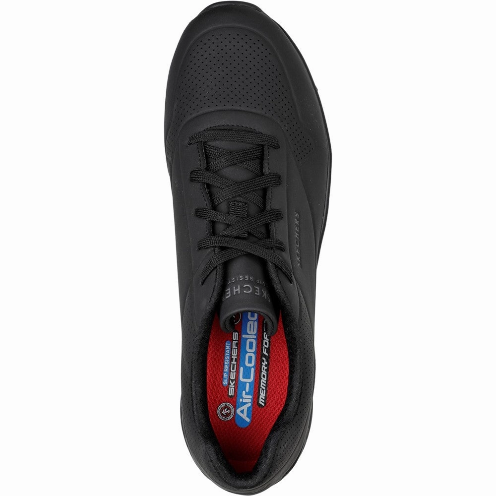 Skechers Workwear Work Relaxed Fit: Uno SR - Sutal Work Shoe Men's Sports Casual Shoes