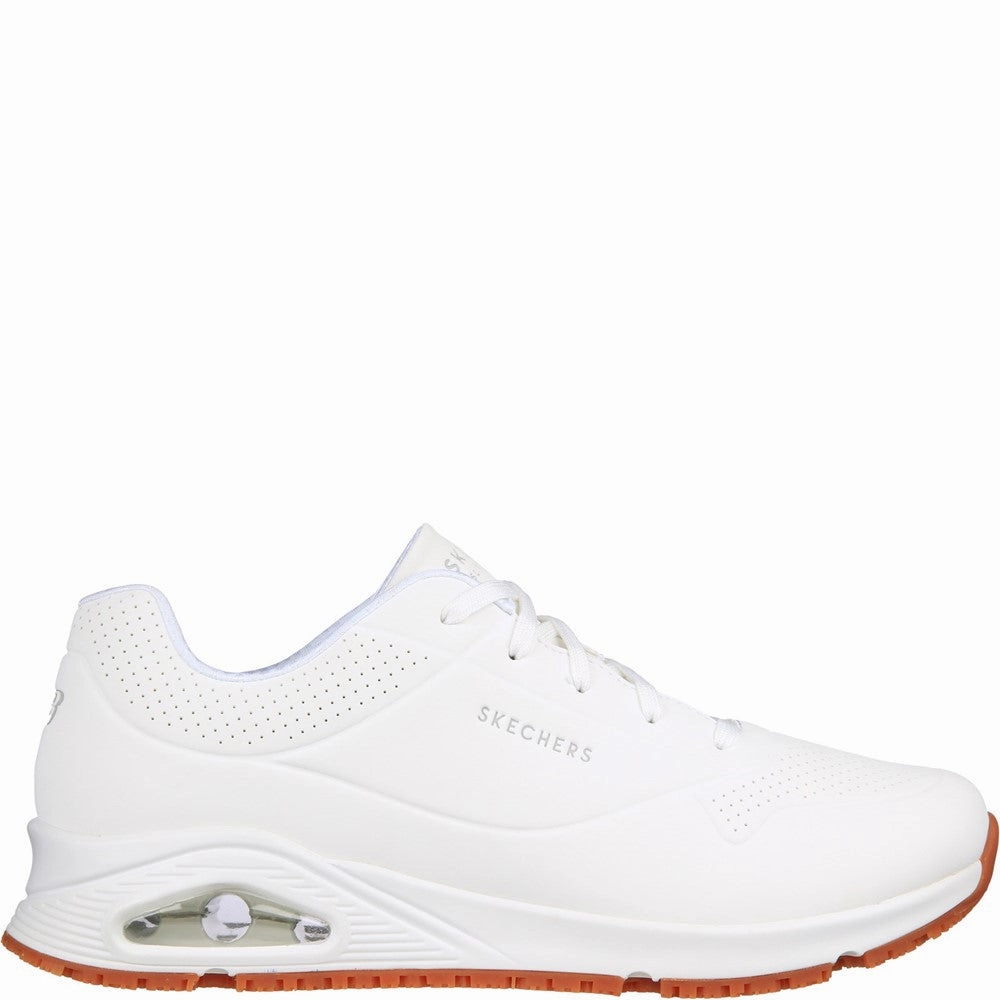 Skechers Workwear Work Relaxed Fit: Uno SR - Sutal Work Shoe Men's Sports Casual Shoes