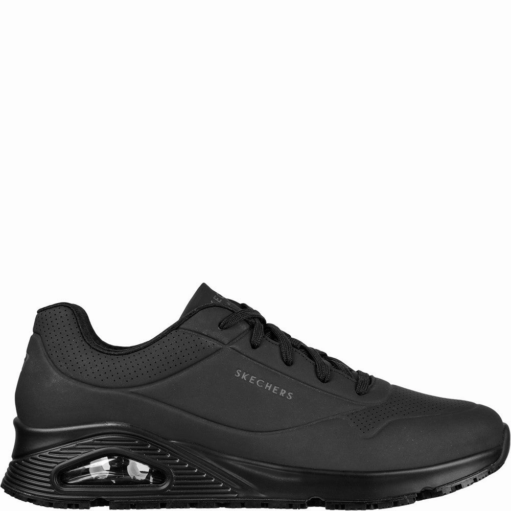 Skechers Workwear Work Relaxed Fit: Uno SR - Sutal Work Shoe Men's Sports Casual Shoes