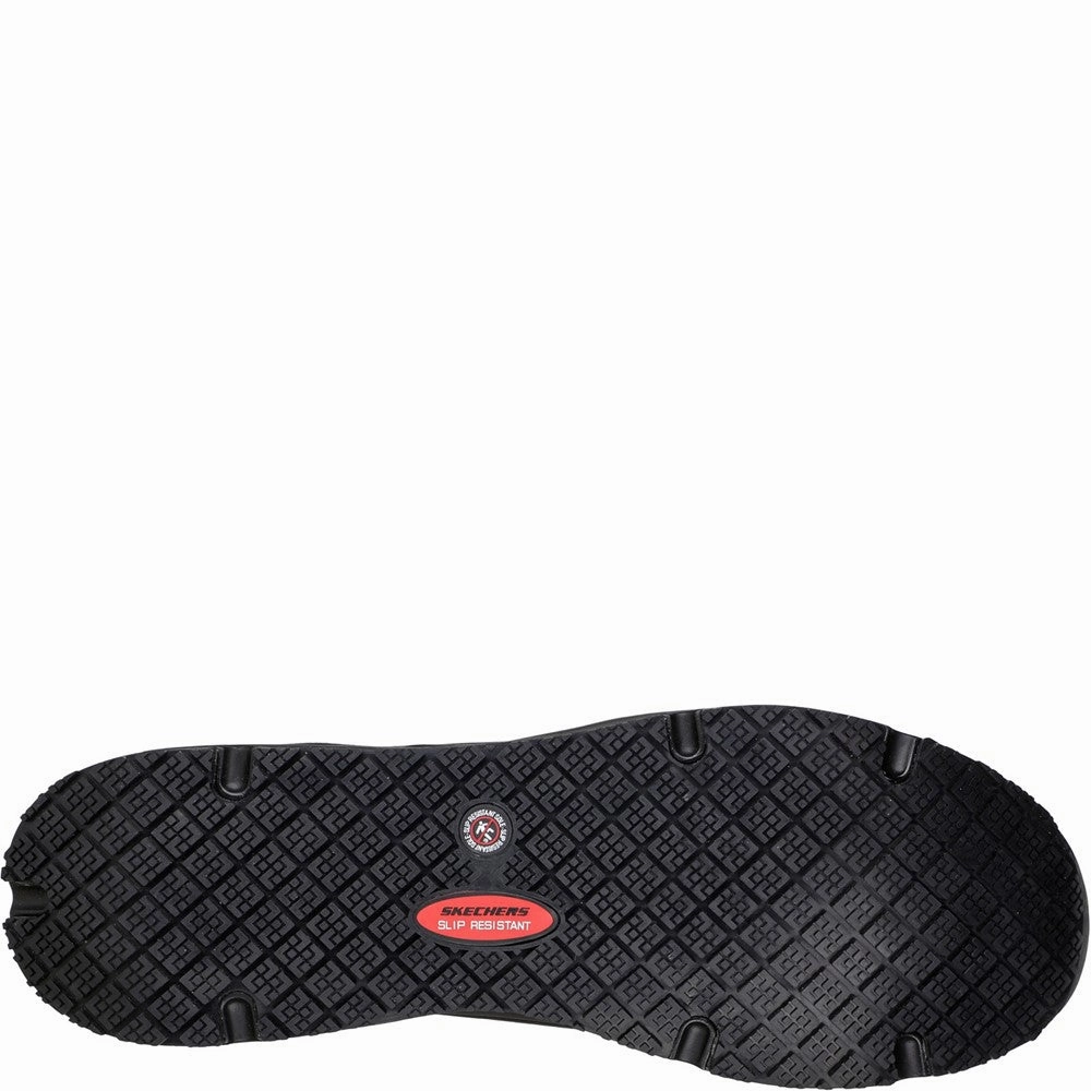 Skechers Workwear Work Relaxed Fit: Uno SR - Sutal Work Shoe Men's Sports Casual Shoes