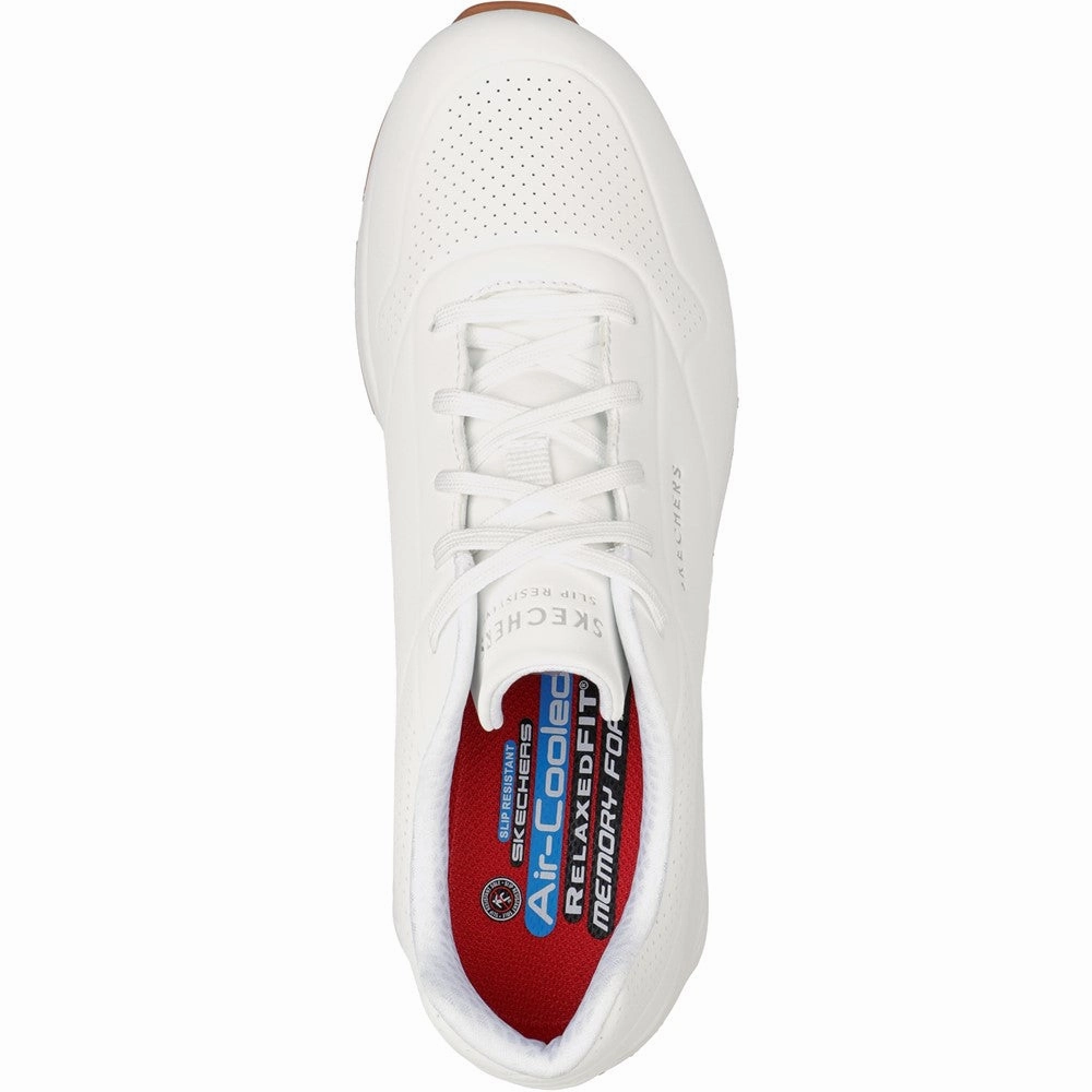 Skechers Workwear Work Relaxed Fit: Uno SR - Sutal Work Shoe Men's Sports Casual Shoes