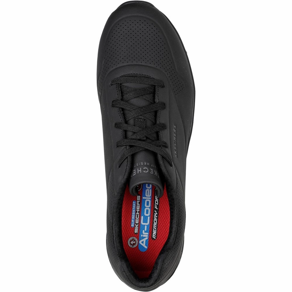 Skechers Workwear Work Relaxed Fit: Uno SR - Sutal Work Shoe Men's Sports Casual Shoes