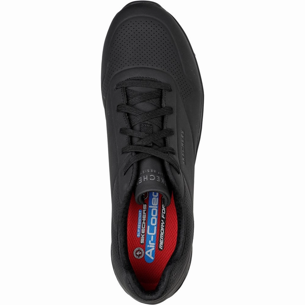 Skechers Workwear Work Relaxed Fit: Uno SR - Sutal Work Shoe Men's Sports Casual Shoes