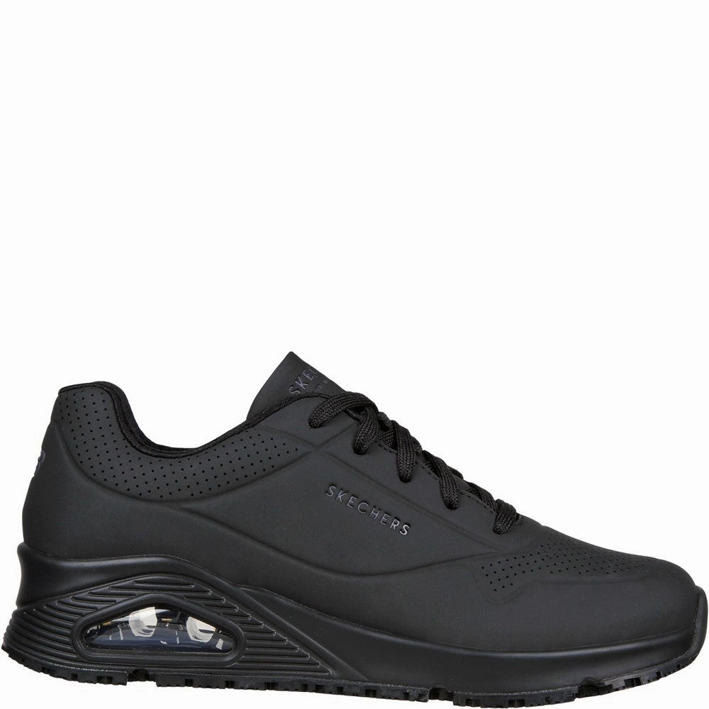 Skechers Workwear Work Relaxed Fit: Uno SR Safety Shoe Women's Sneakers Casual Walking Shoes
