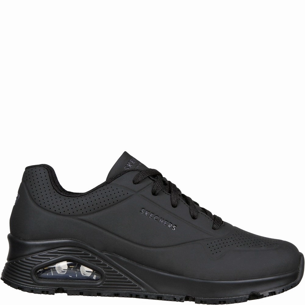 Skechers Workwear Work Relaxed Fit: Uno SR Safety Shoe Women's Sneakers Casual Walking Shoes