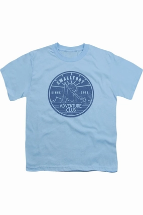 Smallfoot Adventure Club Short Sleeve Juvenile Tee / T-Shirt graphic tees for boys, polo shirts boys