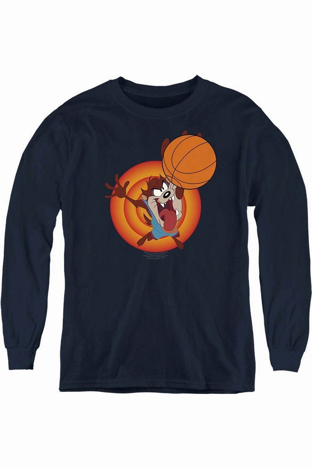 Space Jam 2 Taz Slam Youth Long Sleeve Sweatshirt graphic tees for boys, polo shirts boys