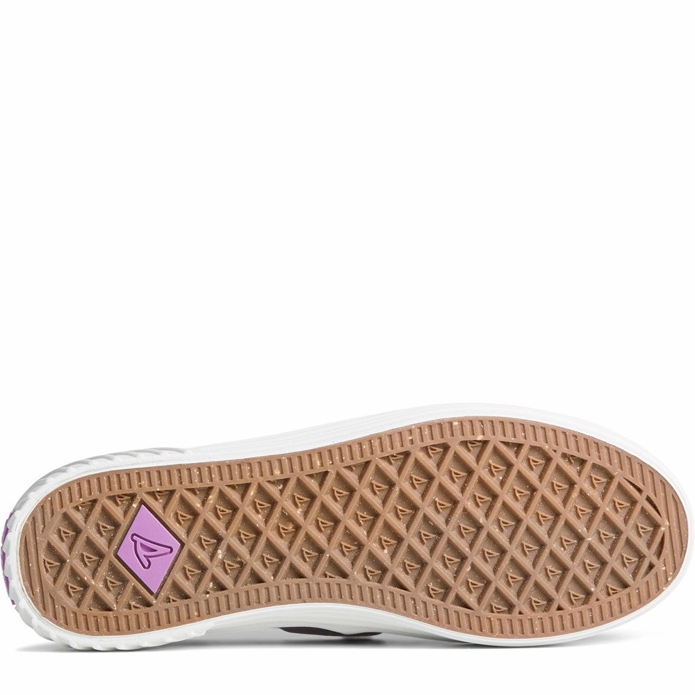 Sperry Crest Boat Platform Shoes Women's Sneakers Casual Walking Shoes