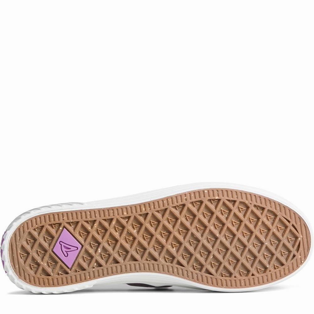 Sperry Crest Boat Platform Shoes Women's Sneakers Casual Walking Shoes