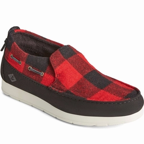 Sperry Moc-Sider Buffalo Check Shoes Basketball Shoes, Running Shoes