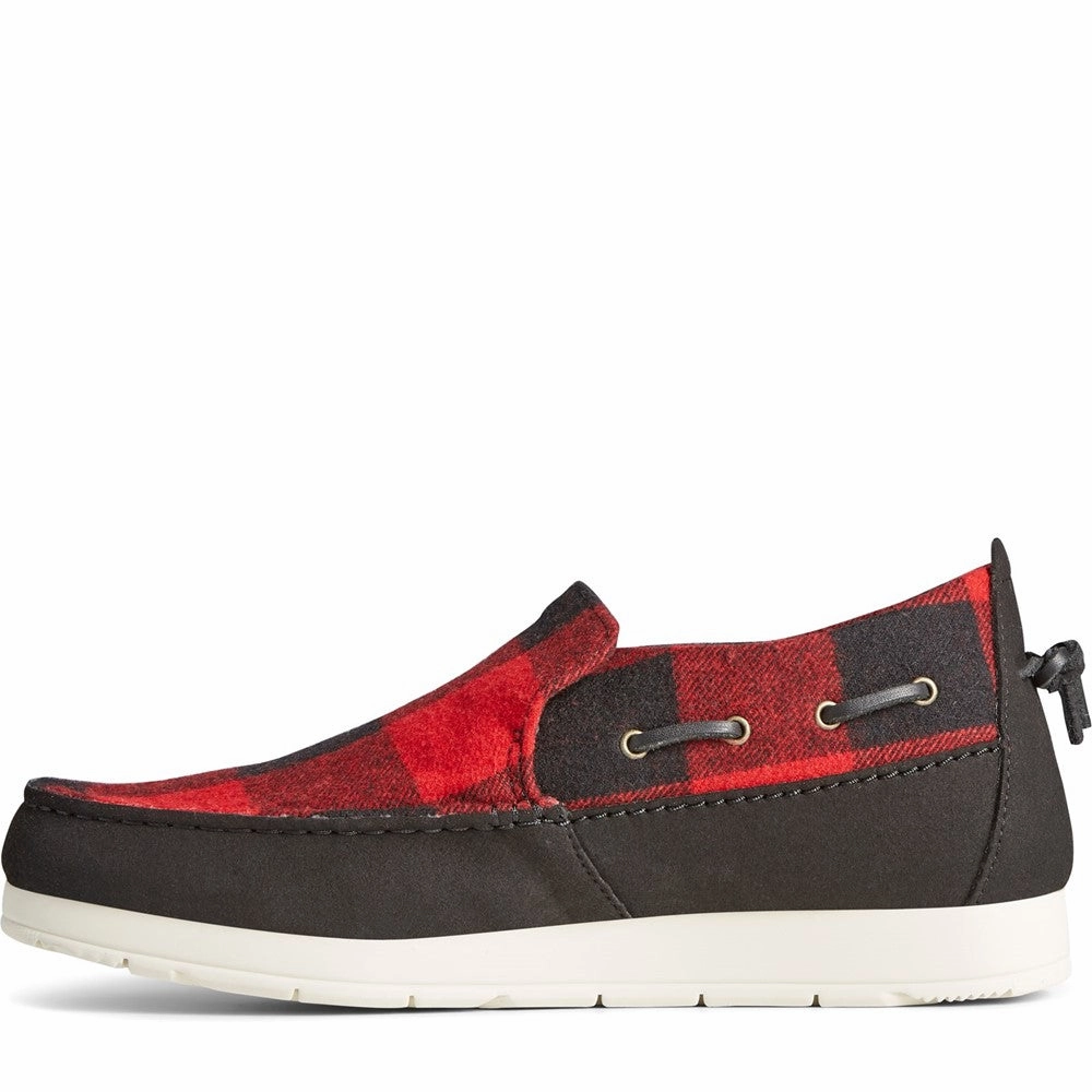 Sperry Moc-Sider Buffalo Check Shoes Men's Sports Casual Shoes