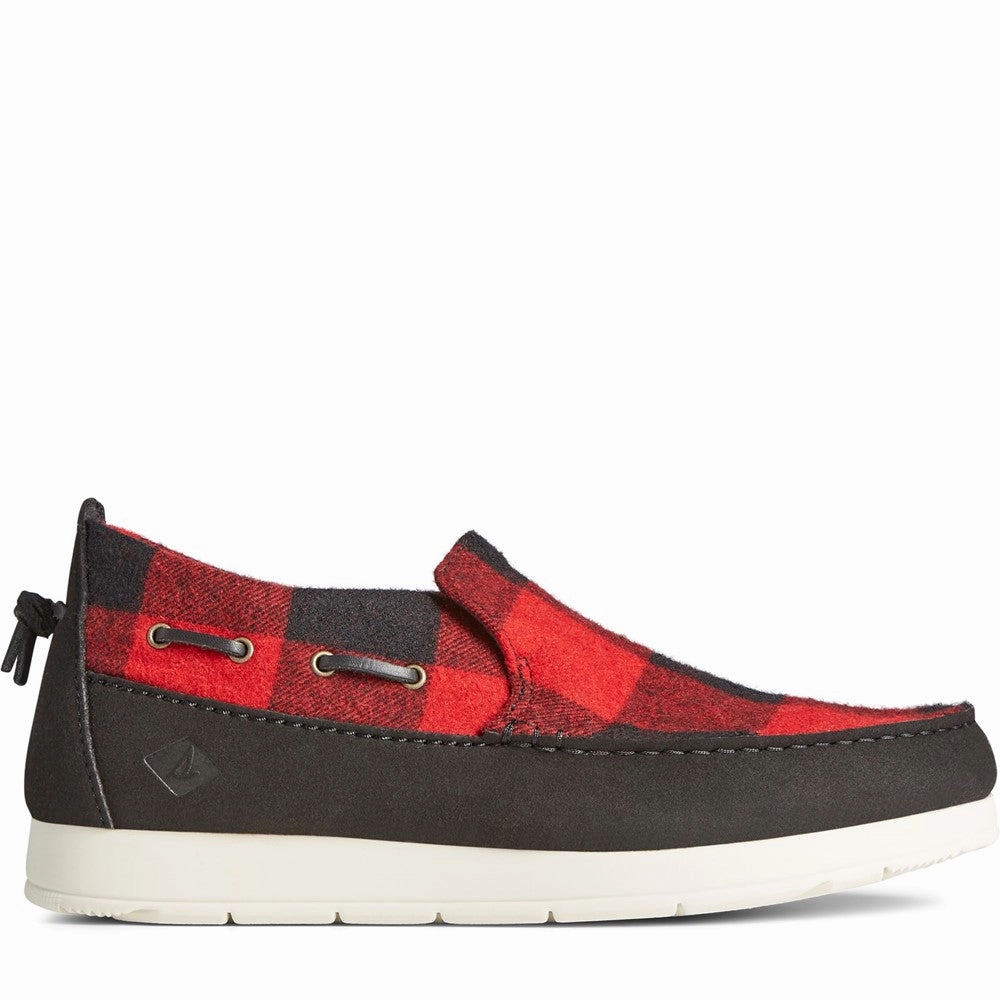 Sperry Moc-Sider Buffalo Check Shoes Men's Sports Casual Shoes