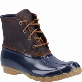 Sperry Saltwater Duck Weather Boots Lightweight Running Shoes,Slip On Athletic Shoes,Breathable Workout Shoes
