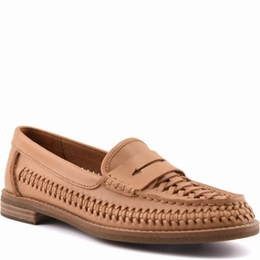 Sperry Woven Seaport Penny Mocassin Lightweight Running Shoes,Slip On Athletic Shoes,Breathable Workout Shoes