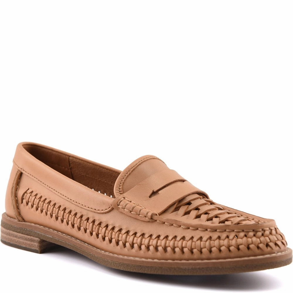 Sperry Woven Seaport Penny Mocassin Lightweight Running Shoes,Slip On Athletic Shoes,Breathable Workout Shoes