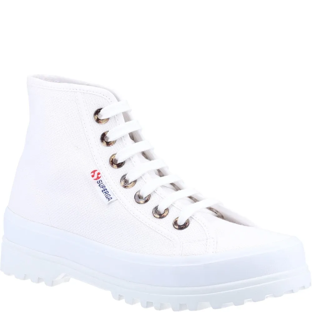 Superga 2341 Alpina Resin Eyelets Ankle Boot Lightweight Running Shoes,Slip On Athletic Shoes,Breathable Workout Shoes