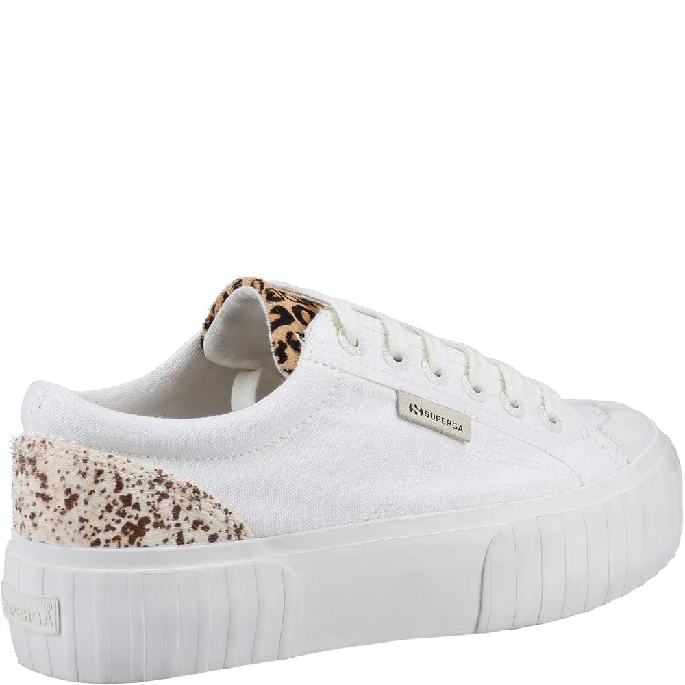 Superga 2631 Calfhair Details Trainer Women's Sneakers Casual Walking Shoes