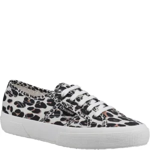 Superga 2750 Light leopard Print Trainer Lightweight Running Shoes,Slip On Athletic Shoes,Breathable Workout Shoes