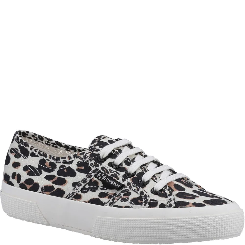Superga 2750 Light leopard Print Trainer Lightweight Running Shoes,Slip On Athletic Shoes,Breathable Workout Shoes