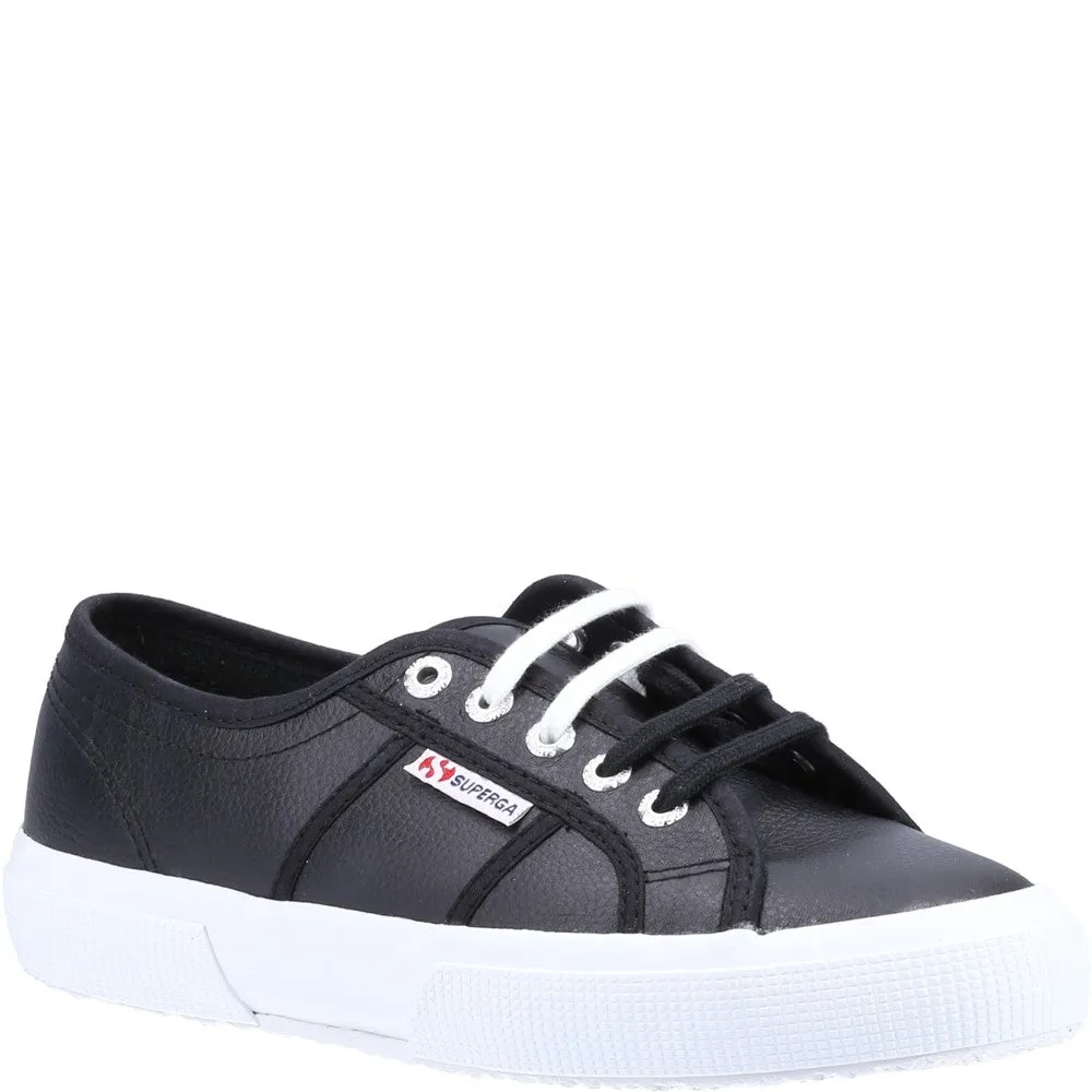 Superga 2750 Tumbled Leather Shoe Lightweight Running Shoes,Slip On Athletic Shoes,Breathable Workout Shoes