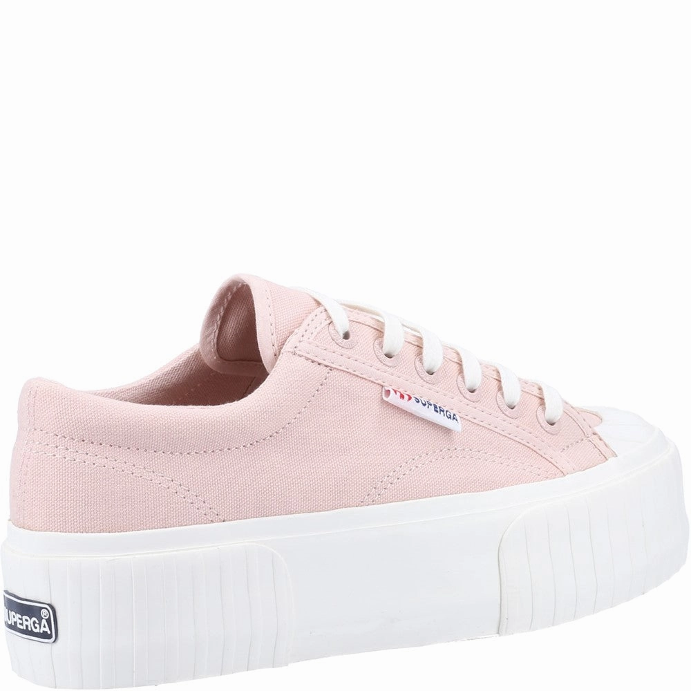 Superga 2631 Stripe Platform Trainer Women's Sneakers Casual Walking Shoes