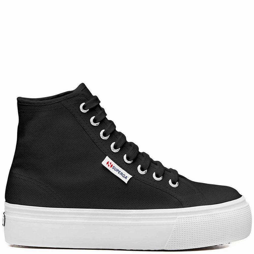 Superga 2708 HI TOP Ankle Boots Lightweight Running Shoes,Slip On Athletic Shoes,Breathable Workout Shoes