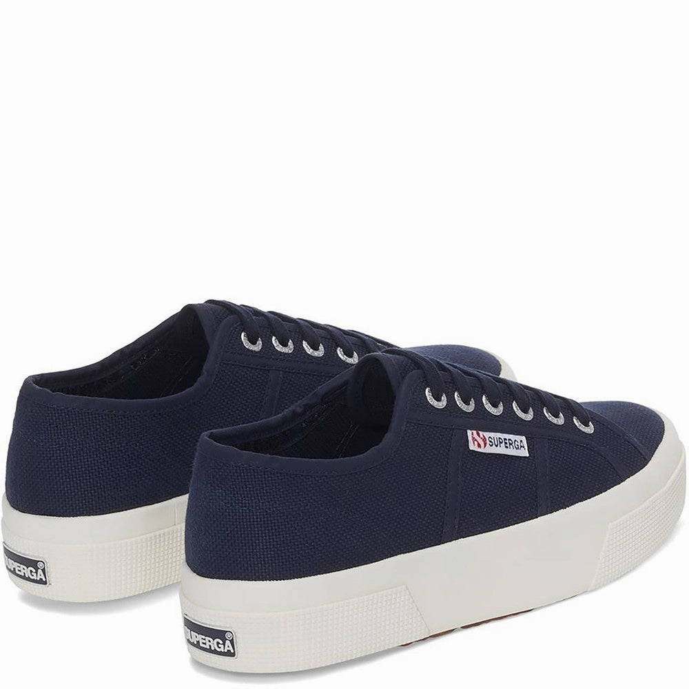 Superga 2740 Platform Trainers Women's Sneakers Casual Walking Shoes