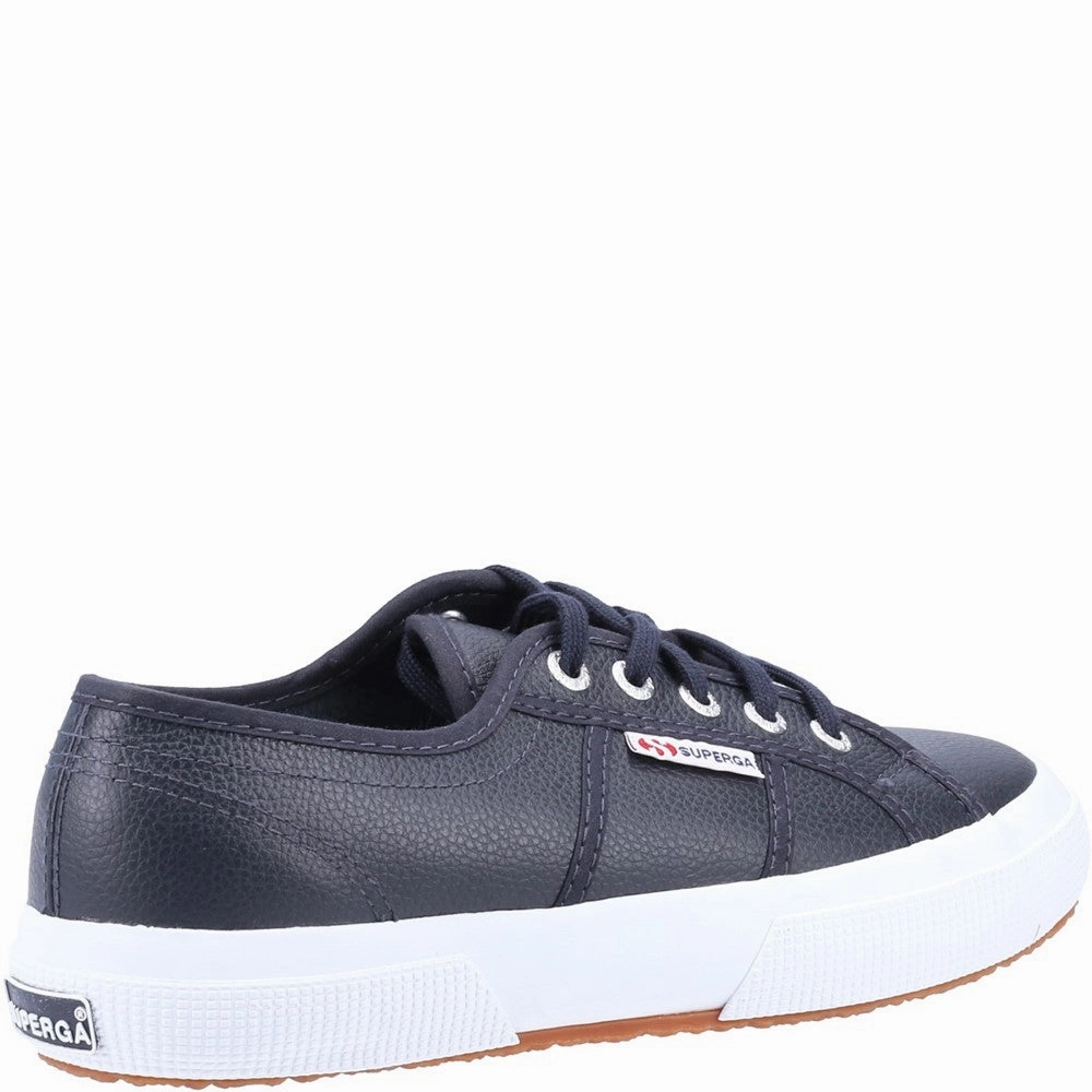 Superga 2750 Tumbled Leather Shoe Women's Sneakers Casual Walking Shoes
