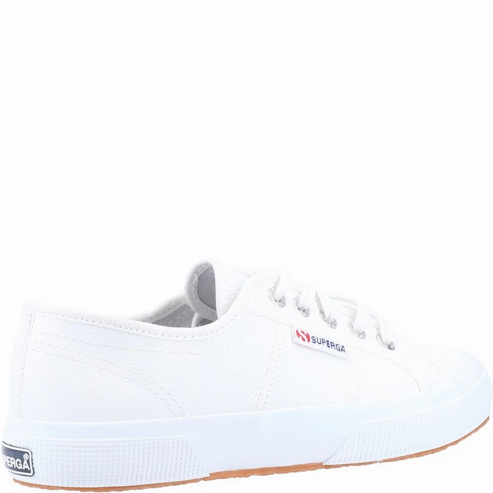 Superga 2750 Tumbled Leather Shoe Women's Sneakers Casual Walking Shoes