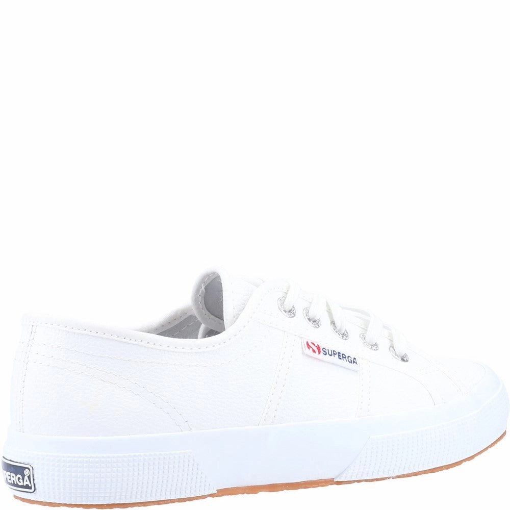 Superga 2750 Tumbled Leather Shoe Women's Sneakers Casual Walking Shoes
