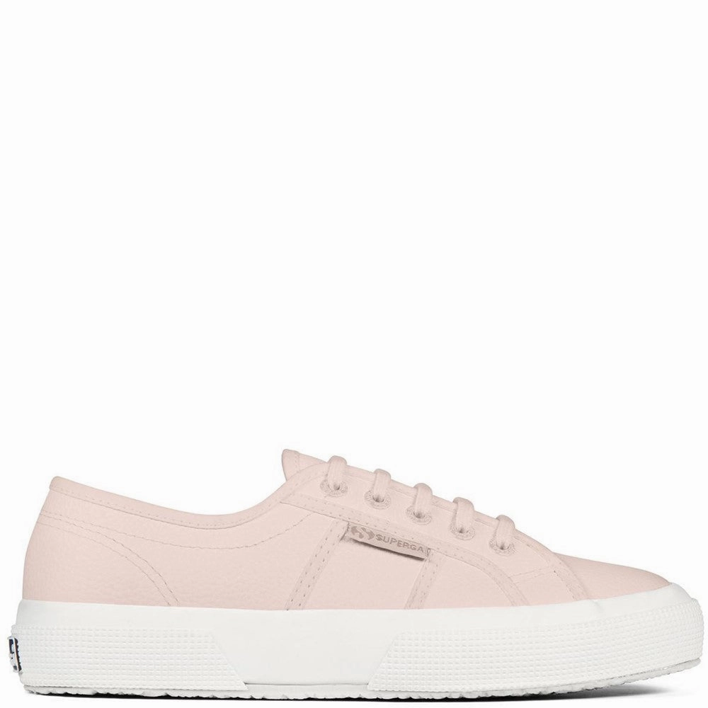 Superga 2750 Tumbled Leather Shoe Lightweight Running Shoes,Slip On Athletic Shoes,Breathable Workout Shoes