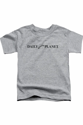 Superman Daily Planet Logo Short Sleeve Juvenile Tee / T-Shirt graphic tees for boys, polo shirts boys