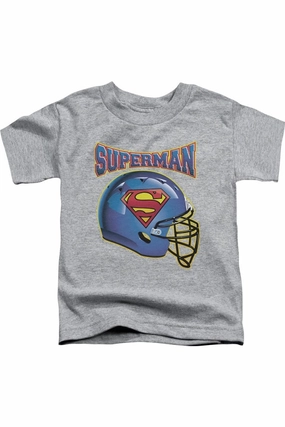 Superman Helmet Short Sleeve Juvenile Tee / T-Shirt graphic tees for boys, polo shirts boys