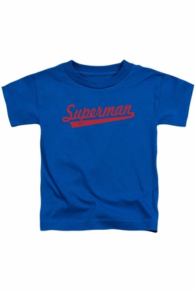 Superman S Tail Short Sleeve Juvenile Tee / T-Shirt graphic tees for boys, polo shirts boys
